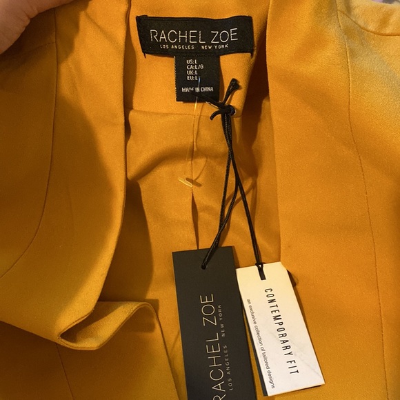 NWT✨ Rachel Zoe oversized yellow blazer - Picture 6 of 8